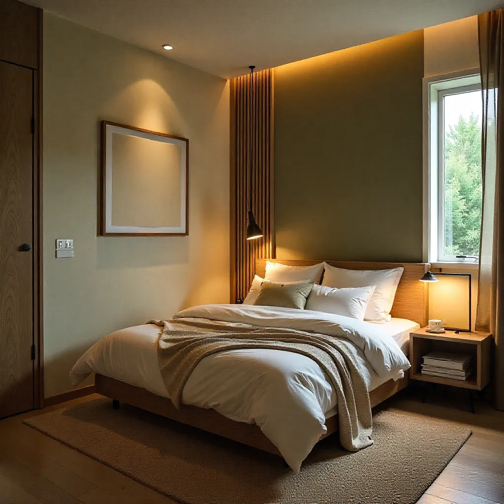 Ekologinen makuuhuoneen suunnittelu luonnollisilla materiaaleilla